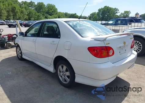 2004 Toyota Corolla S из США, поврежденный, VIN 1NXBR32EX4Z341909